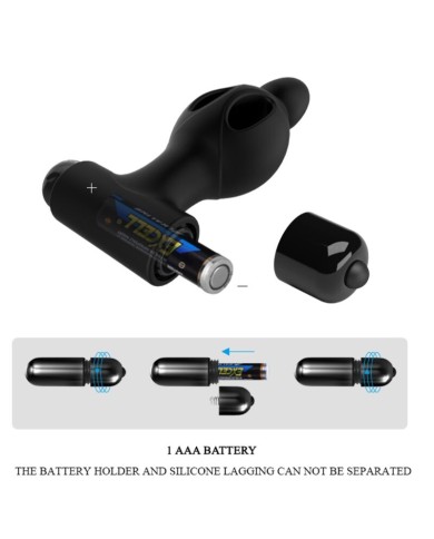 MR PLAY PLUG ANAL DE SILICONA CON VIBRACION MR PLAY PLUG ANAL DE SILICONA CON VIBRACION