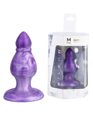 SILEXD QUEEN PLUG ANAL FANTASY SILICONA LIQUIDA TERMOREACTIVO LILA 92 CM