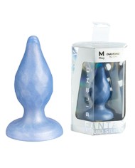 SILEXD DIAMOND PLUG ANAL FANTASY SILICONA LIQUIDA TERMOREACTIVO AZUL PERLA 92 CM
