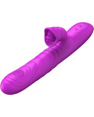 ARMONY ANGELIA VIBRADOR MULTIFUNCION CON LENGUA ESTIMULADORA EFECTO CALOR VIOLETA