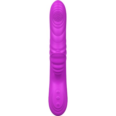 ARMONY ANGELIA VIBRADOR MULTIFUNCION CON LENGUA ESTIMULADORA EFECTO CALOR VIOLETA