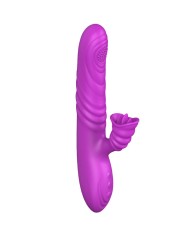 ARMONY ANGELIA VIBRADOR MULTIFUNCION CON LENGUA ESTIMULADORA EFECTO CALOR VIOLETA