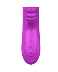 ARMONY ANGELIA VIBRADOR MULTIFUNCION CON LENGUA ESTIMULADORA EFECTO CALOR VIOLETA