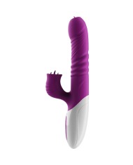 ARMONY VIBRADOR THRUSTING DOBLE LENGUA EFECTO CALOR VIOLETA
