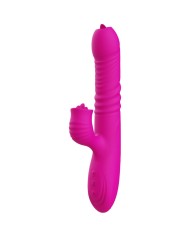ARMONY FANNY VIBRADOR MULTIFUNCION DOBLE LENGUA EFECTO CALOR FUCSIA