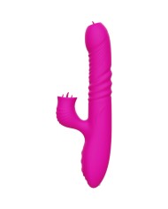 ARMONY FANNY VIBRADOR MULTIFUNCION DOBLE LENGUA EFECTO CALOR FUCSIA