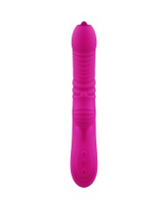ARMONY FANNY VIBRADOR MULTIFUNCION DOBLE LENGUA EFECTO CALOR FUCSIA