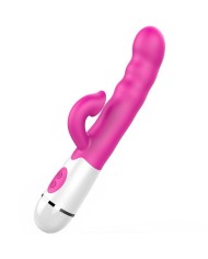 ARMONY AMIR VIBRADOR MULTIFUNCION CON LENGUA ESTIMULADORA 16 VELOCIDADES ROSA