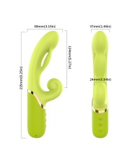 ARMONY VIBRADOR ESTIMULADOR PUNTO A INFLABLE VERDE
