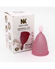 NINA KIKI COPA MENSTRUAL TALLA S ROSA 6 1 GRATIS