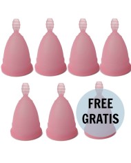 NINA KIKI COPA MENSTRUAL TALLA S ROSA 6 1 GRATIS