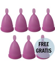 NINA KIKI COPA MENSTRUAL TALLA S LILA 6 1 GRATIS