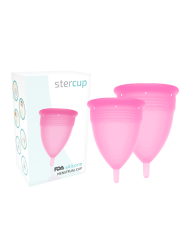 STERCUP PACK COPA MENSTRUAL SILICONA FDA TALLA S L ROSA