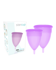 STERCUP PACK COPA MENSTRUAL SILICONA FDA TALLA S L LILA