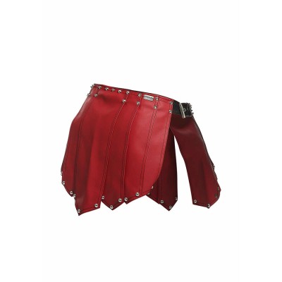 MOB DNGEON FALDA ROMANDA ROJA TALLA UNICA