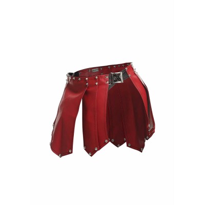 MOB DNGEON FALDA ROMANDA ROJA TALLA UNICA