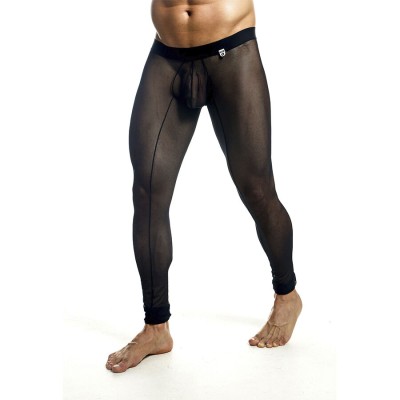 MOB MEDIAS DE MALLAS TRANSPARENTES NEGRAS TALLA S