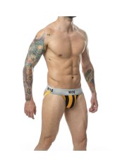 MOB JOCK CLASICO STRIPE NARANJA TALLA S