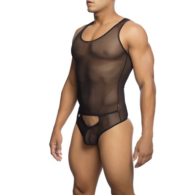 MOB BODYSHEER TRANSPARTE NEGRO TALLA S M