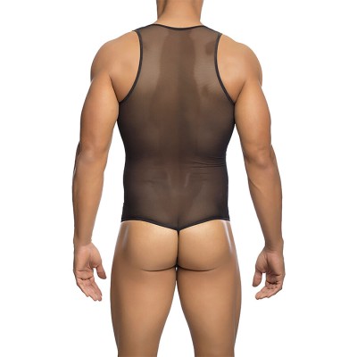 MOB BODYSHEER TRANSPARTE NEGRO TALLA S M