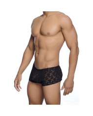 MOB BOXER ENCAJE NEGRO TALLA S M