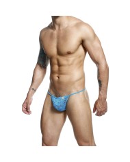 MOB TANGA DE ENCAJE AQUA TALLA S M