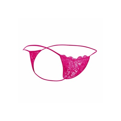 MOB TANGA DE ENCAJE ROSA TALLA S M