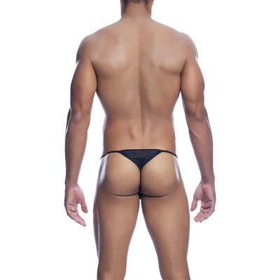 MOB V STRING DE MICROFIBRA NEGRA TALLA S M