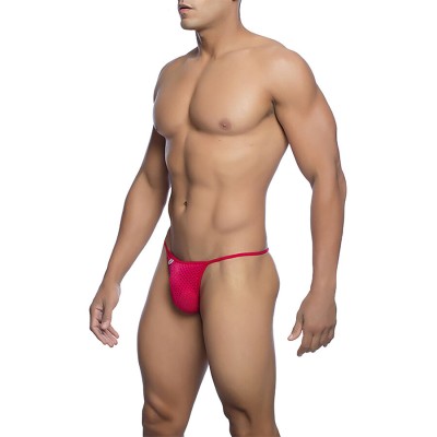 MOB V STRING DE MICROFIBRA ROJA TALLA S M