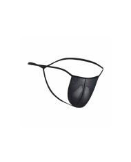 MOB TANGA TRANSPARENTE CON FORMA DE T NEGRO TALLA S M