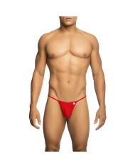 MOB TANGA TRANSPARENTE CON FORMA DE T ROJO TALLA S M