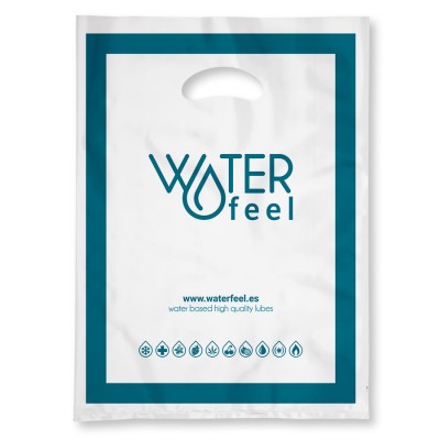 WATERFEEL 100 BOLSAS PLASTICO GRANDES 40 X 50 CM
