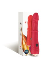 ARMONY DILDO VIBRADOR ESTIMULADOR PUNTO A TERMOAJUSTABLE ROJO