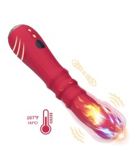 ARMONY DILDO VIBRADOR ESTIMULADOR PUNTO A TERMOAJUSTABLE ROJO