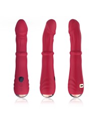 ARMONY DILDO VIBRADOR ESTIMULADOR PUNTO A TERMOAJUSTABLE ROJO