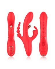 ARMONY VIBRADOR ESTIMULADOR PUNTO G Y CLITORIS ROJO