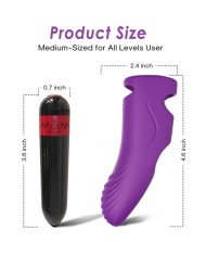 ARMONY AURORA VIBRADOR DEDAL VIOLETA