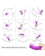 ARMONY AURORA VIBRADOR DEDAL VIOLETA