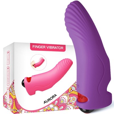ARMONY AURORA VIBRADOR DEDAL VIOLETA