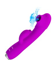 PRETTY LOVE REGINA VIBRADOR SUCCIONADOR RECARGABLE MORADO