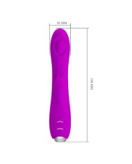 PRETTY LOVE REGINA VIBRADOR SUCCIONADOR RECARGABLE MORADO