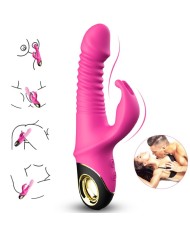 ARMONY ZING DILDO VIBRADOR RABBIT FUCSIA