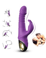 ARMONY ZING DILDO VIBRADOR RABBIT VIOLETA