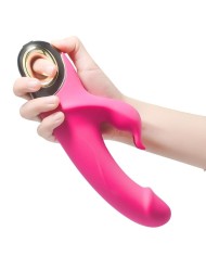 ARMONY METEROR DILDO VIBRADOR RABBIT ROTADOR FUCSIA