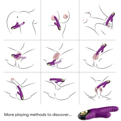 ARMONY ETERNITY VIBRADOR SILICONA VIOLETA