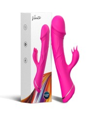 ARMONY DILDO VIBRADOR RABBIT SILICONA FUCSIA