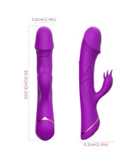 ARMONY DILDO VIBRADOR RABBIT SILICONA VIOLETA