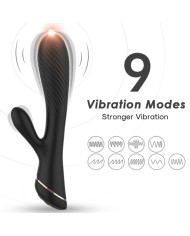 ARMONY VIBRADOR RABBIT SILICONA NEGRO