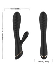 ARMONY VIBRADOR RABBIT SILICONA NEGRO