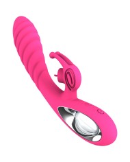 ARMONY VICKY VIBRADOR RABBIT CON LENGUA PULL RING FUCSIA